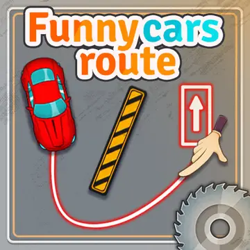 Funny Cars Route - Jeu de Puzzle de Voitures en Ligne Gratuit
