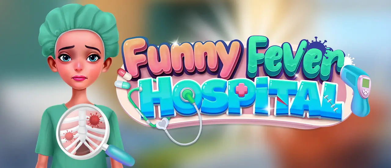 Funny Fever Hospital - Jogue jogo de cuidar e vestir