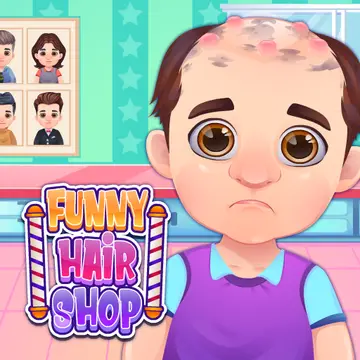 Funny Hair Salon – Kostenloses Frisör Spiel online spielen