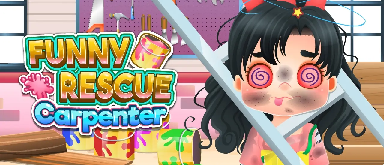 Funny Rescue Carpenter - Play Game & Care for Leia