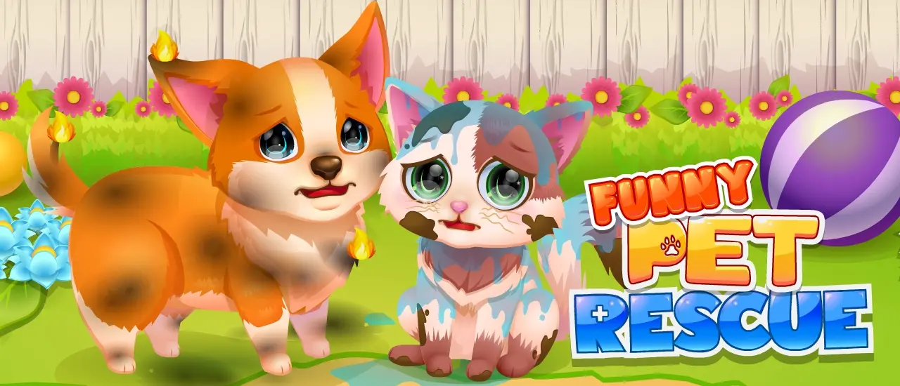 Funny Rescue Pet - Oyna ve Hayvanları Kurtar
