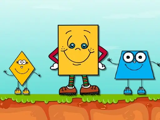 Funny Shapes - 知育パズルゲームで遊ぶ無料オンラインゲーム