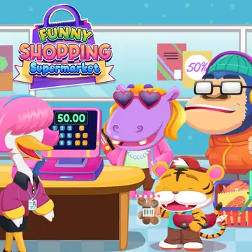 Funny Shopping Supermarket - Play Game for Fun & Free Online Shopping Simulation