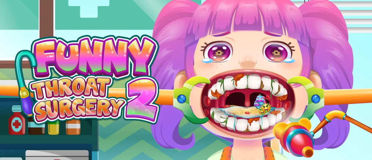 Funny Throat Surgery 2 無料で遊べる面白い手術ゲーム