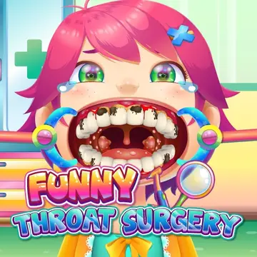 Funny Throat Surgery – Kostenloses Arztspiel zum Spielen