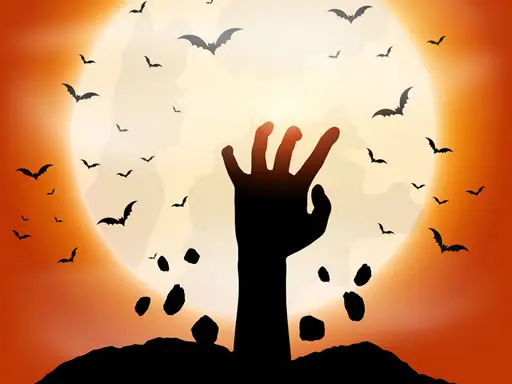 لعبة ذاكرية الزومبي المضحكة - ألعاب الألغاز والمخاطر المجانية عبر الإنترنت