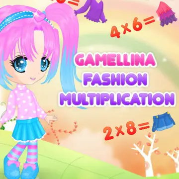 Gamellina Fashion Multiplication - Juego de Matemáticas para Niños Gratis