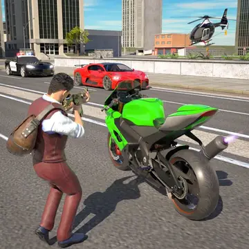 Gangster Hero Grand Simulator - Juego de crimen y conducción