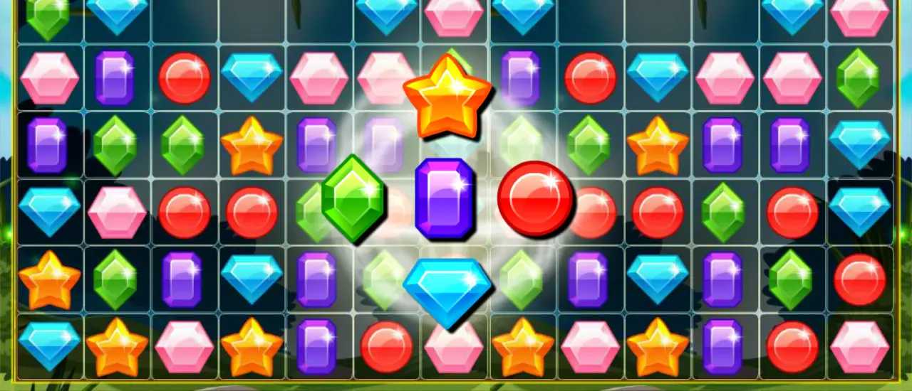 Gems Tetriz Match 3 - Jugar juego gratis online