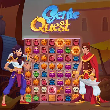 Genie Quest Ücretsiz Eşleştirme Oyunu - Online Oyna