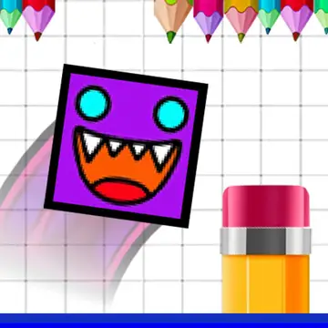 Geometry Jump Sketchy - Juego de Arcade Gratis para Jugar en Línea