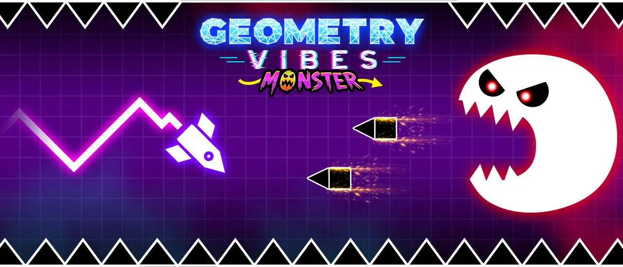 Geometry Vibes Monster - Play Free Online Arcade Game