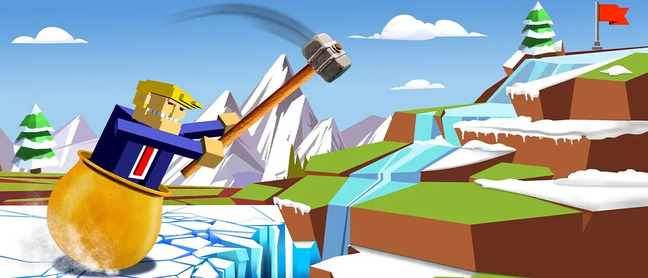 Getting Over Snow - Fun Winter Adventure Game to Play Online for Free