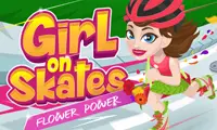 Girl on Skates: Flower Power - Jeu de patinage en ligne gratuit