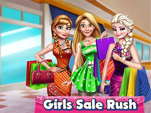 Girls Sale Rush - Jogo de Vestir Online Grátis para Meninas