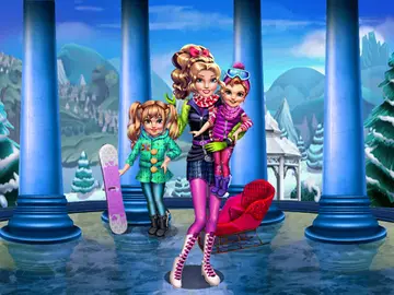 Girls Winter Fun لعبه تزلج للأطفال مجاناً | ألعاب بنات شتوية
