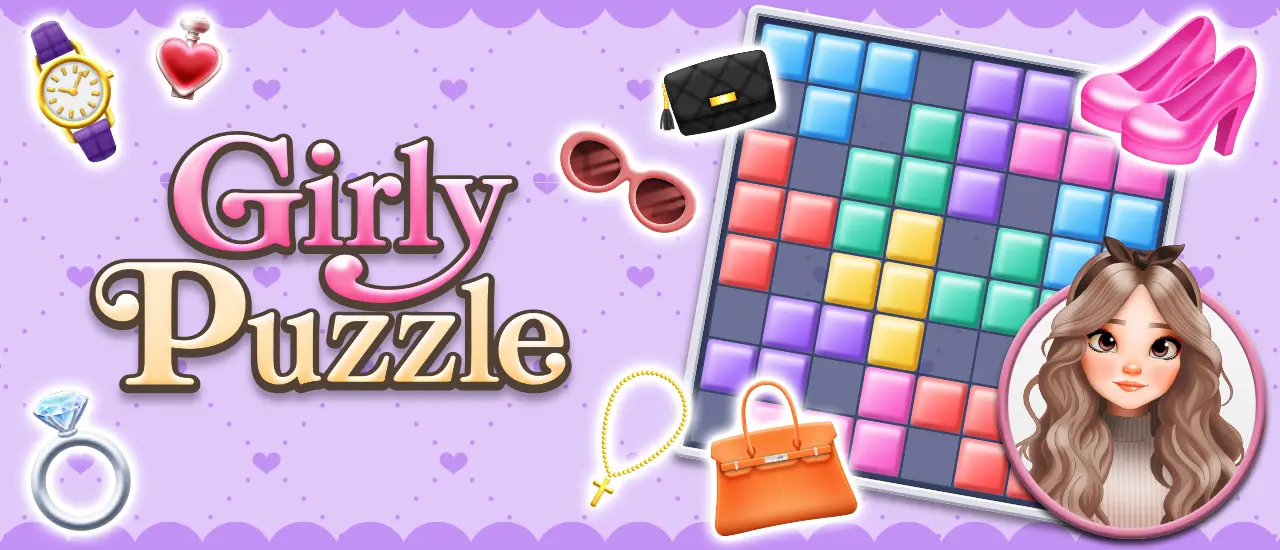 Girly Puzzle - Juego de rompecabezas en línea gratis para jugar