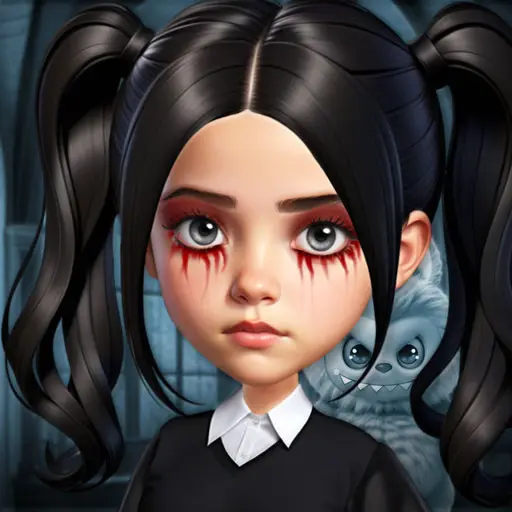 Gloomy Princess Juego de Vestir y Personalización Gratis