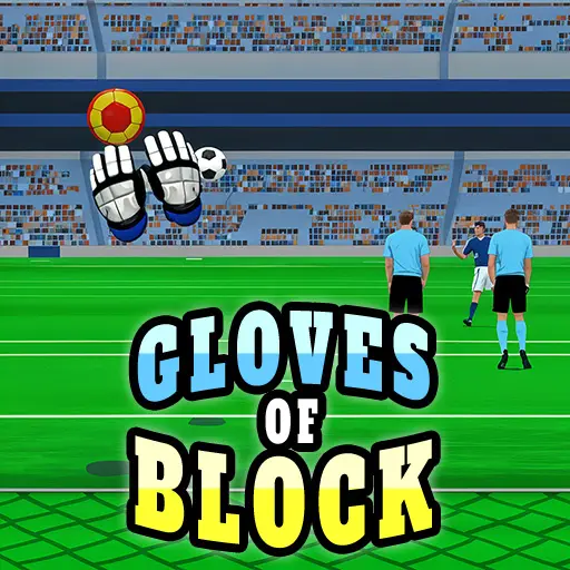 Gloves of Block - サッカー守護者のオンライン無料ゲーム