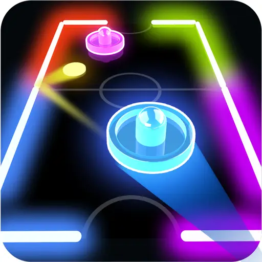 Glow Hockey HD