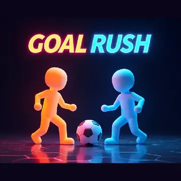 Goal Rush: Jogo de Futebol Neon Online Grátis
