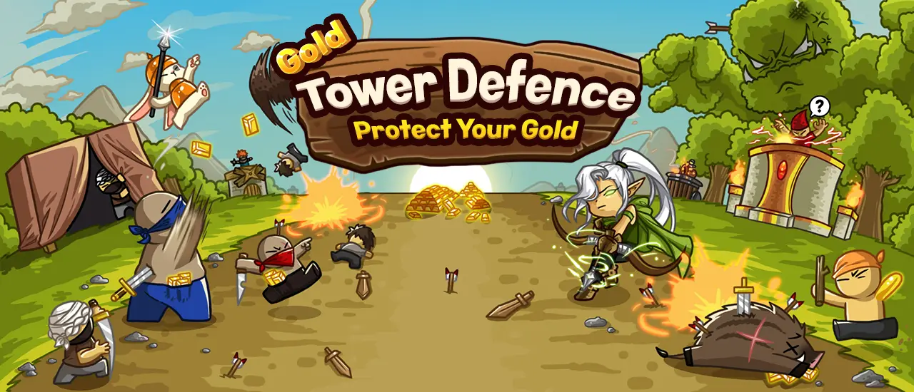 Gold Tower Defense - Free Strategy Tower Defense Game to Play