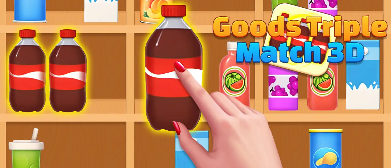 Goods Triple Match 3D 無料パズルゲーム|オンラインで遊ぶ