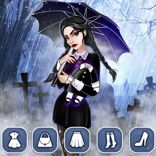 Gothic Dress Up - Jeu de Mode Goth pour Jouer en Ligne Gratuit
