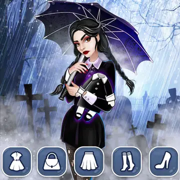 Gothic Dress Up - Jeu de Mode Goth pour Jouer en Ligne Gratuit