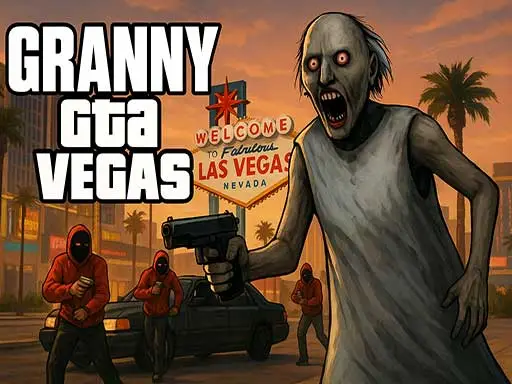 Granny GTA Vegas - Jeu d'action et tir en ligne