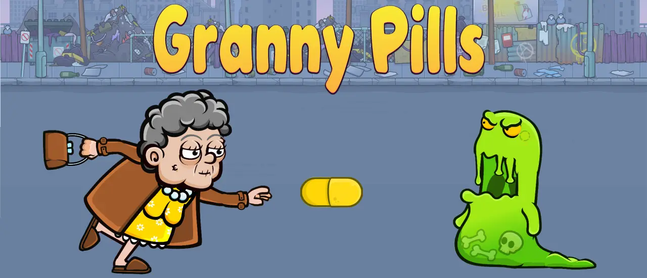 Granny Pills - Cactus Savunma ve Ateş Etme Oyunu