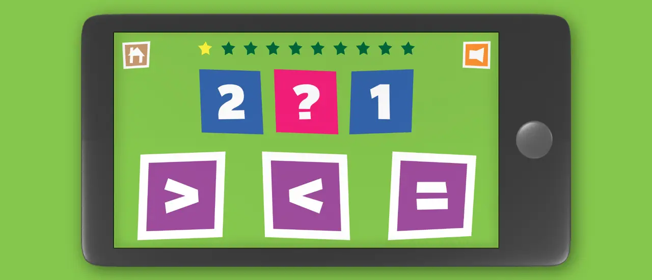 Greater Lesser or Equal - Jeu éducatif en ligne gratuit