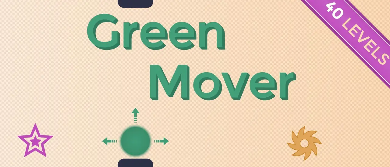 Green Mover 無料で遊べるカジュアルゲーム - レベル40のパズルゲーム