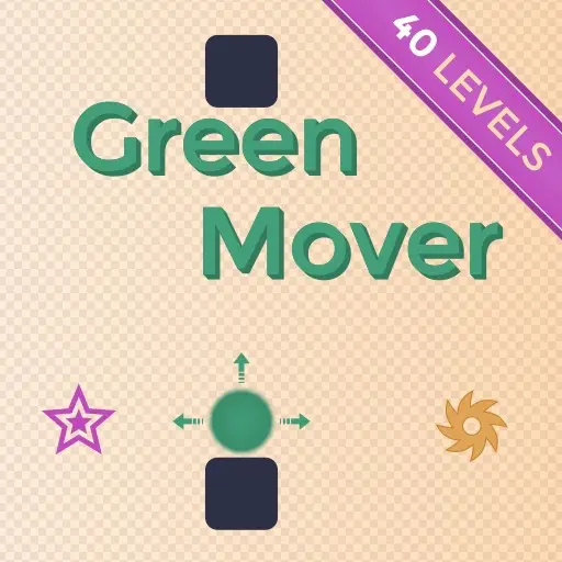 Green Mover 無料で遊べるカジュアルゲーム - レベル40のパズルゲーム
