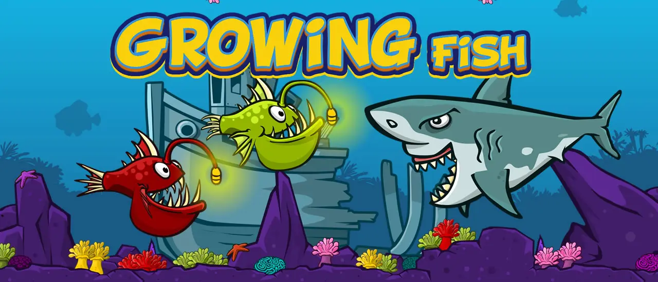 Growing Fish - Ücretsiz Balık Oyunları ve Oyna