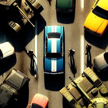 GTA Car Rush Juego Gratis en Línea - Conduce y Corre