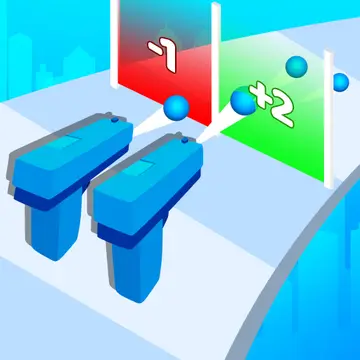Gun Evolution: Jogo de Tiro, Estratégia e Corrida Grátis