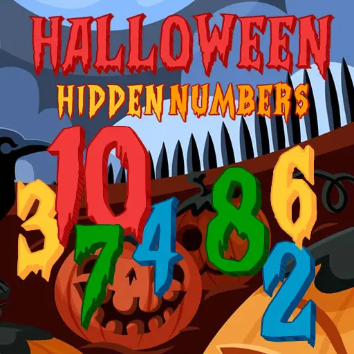 ハロウィン隠し数字ゲーム - オンライン無料で遊べるパズル