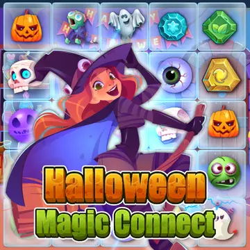 Halloween Magic Connect - Jogue Online Grátis