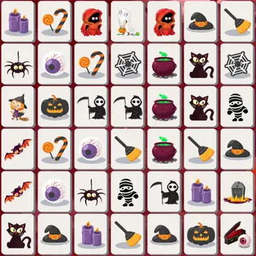 ハロウィン麻雀つなぎオンライン無料ゲーム - Mahjong Connection