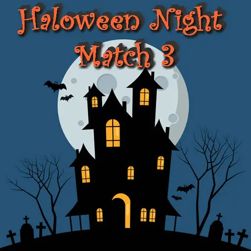 Halloween Night Match 3 - Free Online Puzzle Game to Play