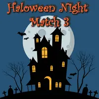 Halloween Night Match 3 - Jogo de Combinação Online Grátis