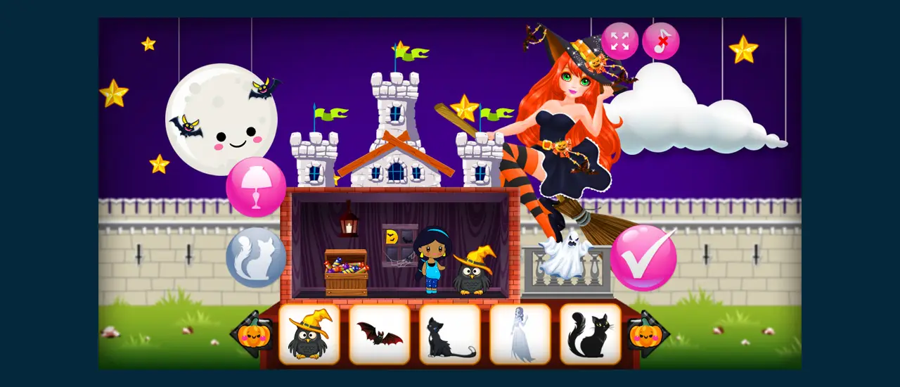 Halloween Princess Holiday Castle - Jogue Grátis e Divirta-se