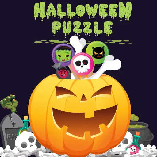 Halloween Puzzle - Ücretsiz Oyna, Bulmaca ve Tetris Oyunları