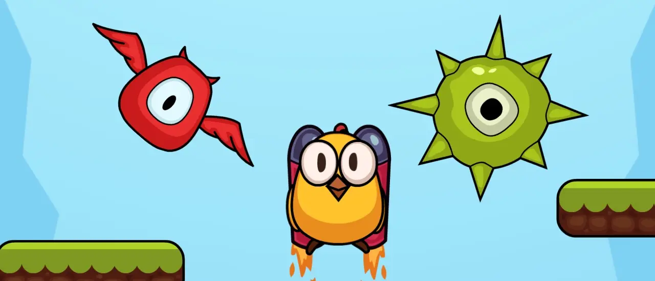 Happy Bird Jump - Fun Online Arcade Game to Play and Reach the Top
