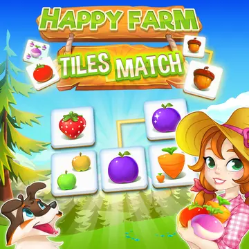 ハッピーファームタイルマッチ - 無料パズルゲームで遊ぶ