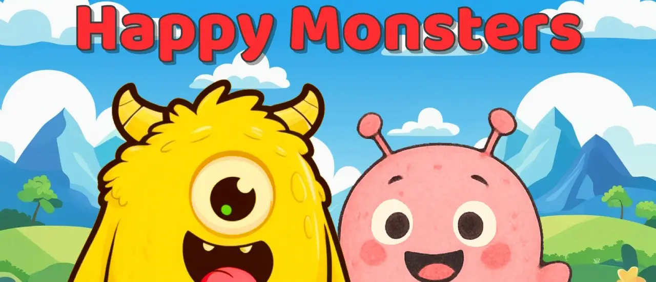Happy Monsters - Juegos para niños y jugar gratis en línea