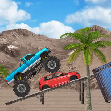 Hard Wheels 2 kostenlos spielen – Offroad Rennspiel & Fahrspaß