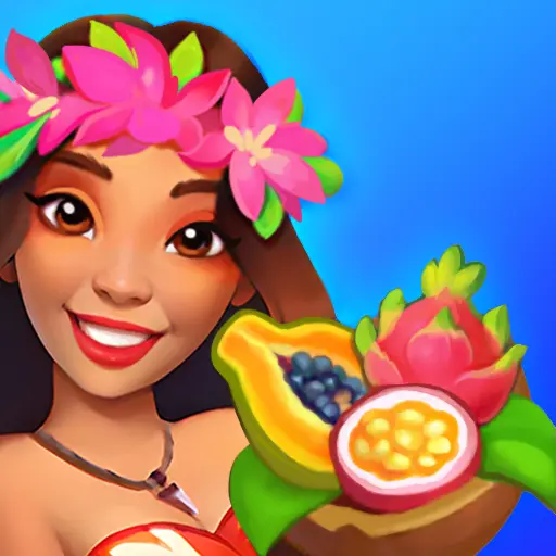 Hawaii Match 4 - Jeu de Match-3 gratuit en ligne