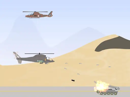 Heli Defence - Jeu de Tir en Hélicoptère Gratuit